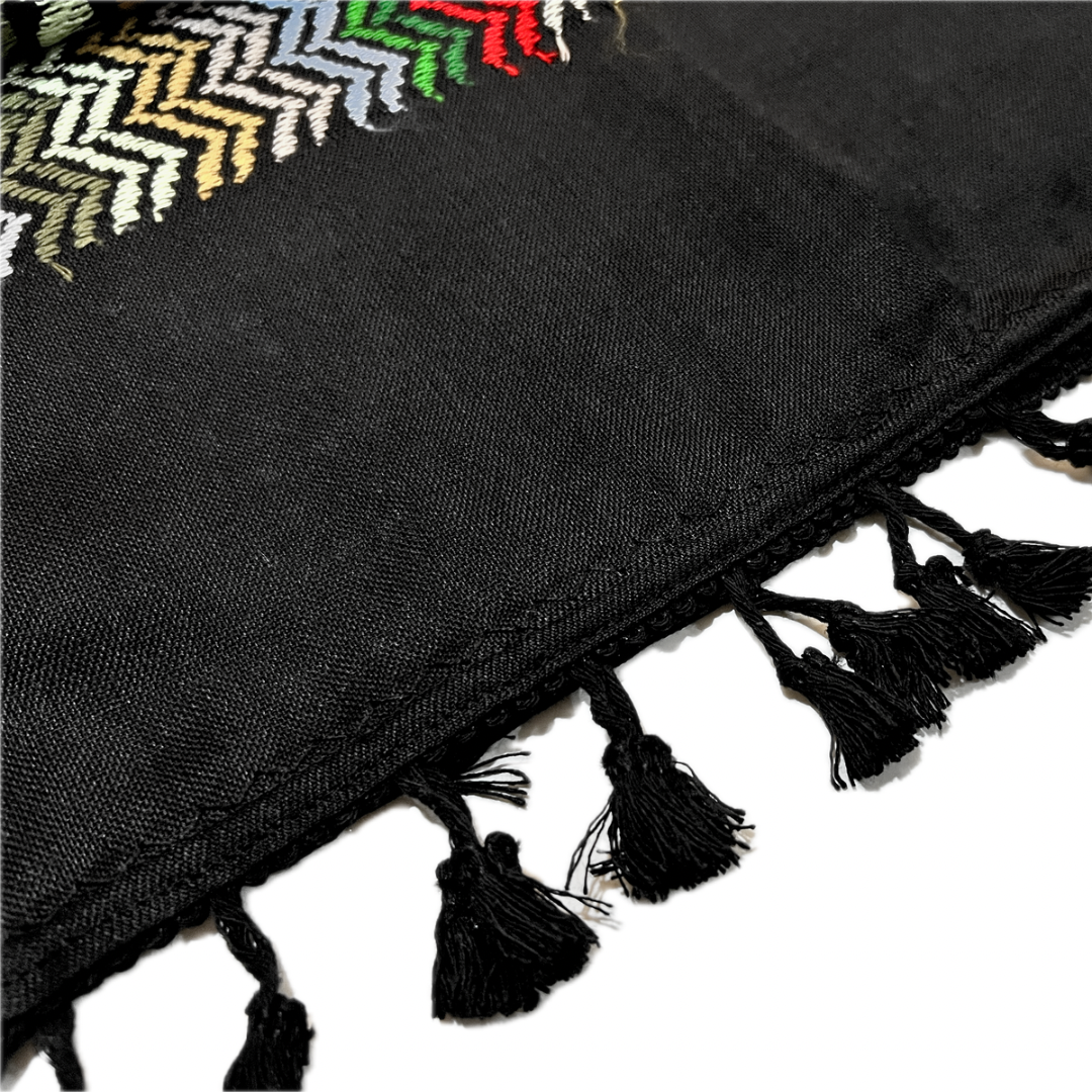 HIRBAWI Colourful Black - Made in Palestine